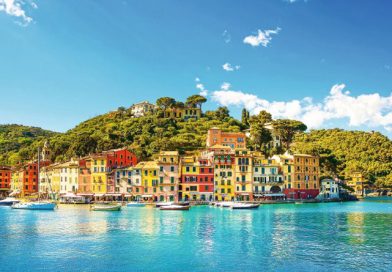 Italienische Blumenriviera