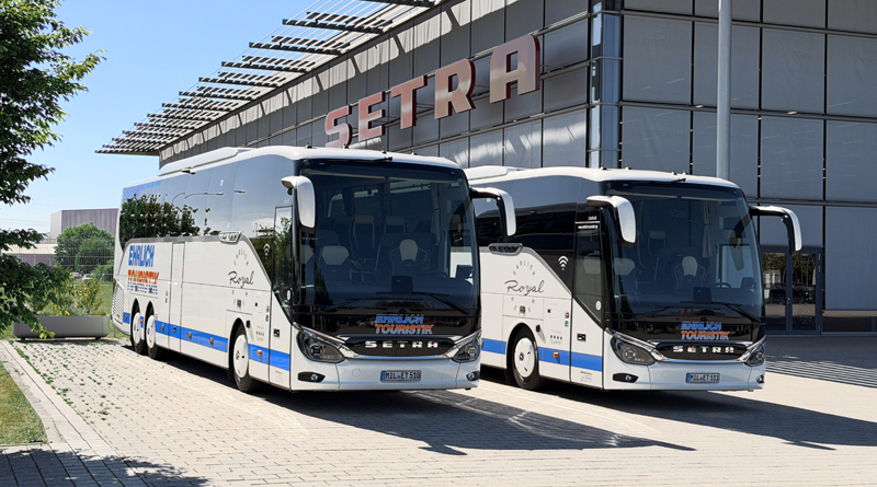 Zwei neue Setra Reisebusse Zwei neue Setra Reisebusse